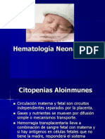 Hematologia Neonatal