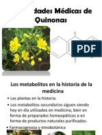 Propiedades Médicas de Quinonas