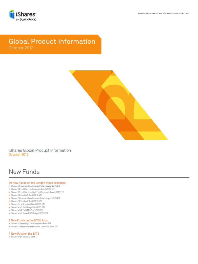 Ishares Product Listglobal Stock Market Financial Services Companies