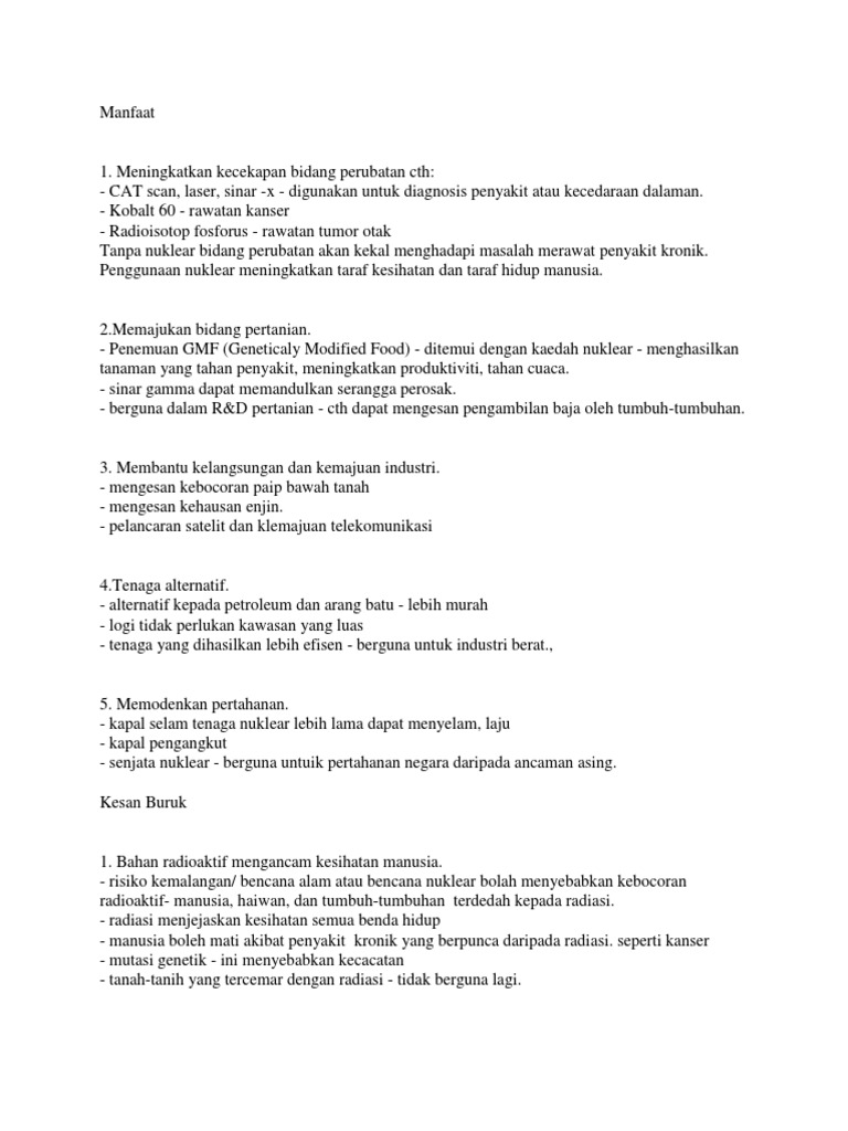 Kesan Radioaktif Pdf