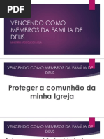 VENCENDO COMO MEMBROS DA FAMÍLIA DE DEUS