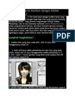 Manipulasi Warna Rambut Dengan Adobe Photoshop CS3