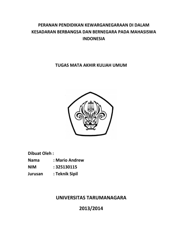 Makalah Kwn Untar
