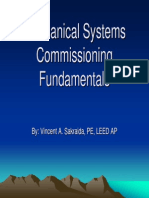 Mechanical Systems Commissioning Fundamentals PDF