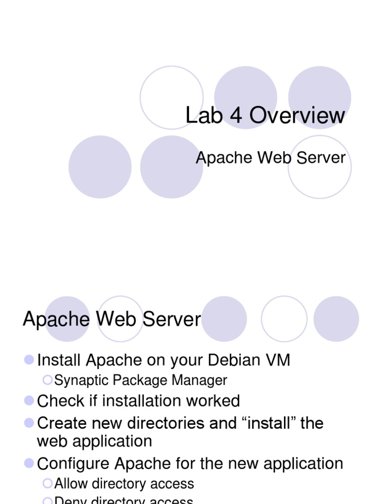 Apache Setup for Debian Users | PDF