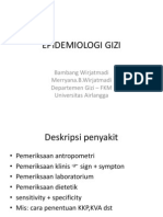 Epidemiologi Gizi