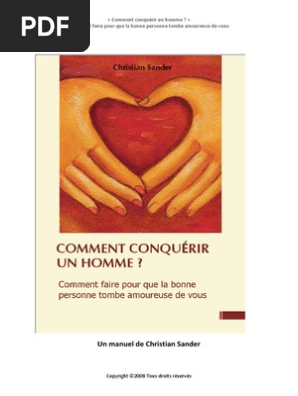 Comment Conquerir Un Homme Pdf Masculinite Amour