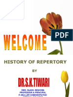 History of Repertory by Dr S.K.Tiwari 