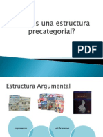 Qué es una estructura precategorial Formacion del Trabajo.pptx