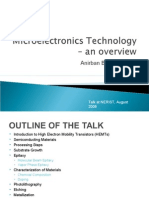 Microelectronics Technology NERIST 09 Aug