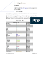 HTML Codigos Color