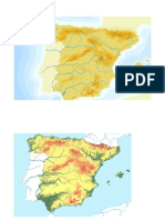 MAPAS FÍSICOS DE ESPAÑA.