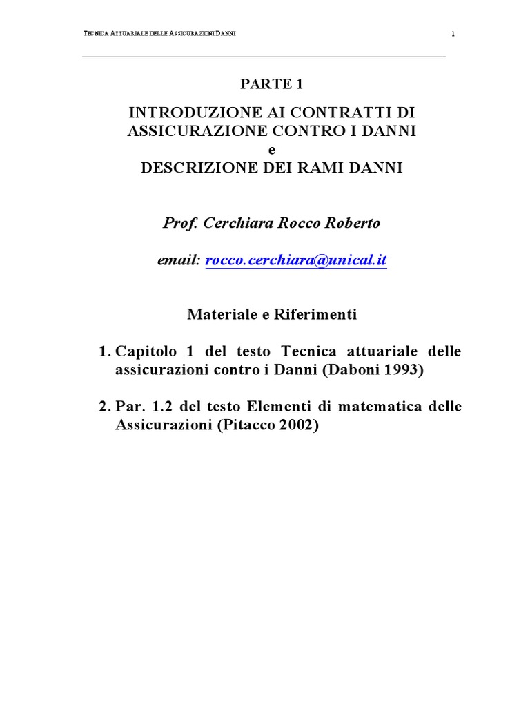 Lezione 1 - Introduzione | PDF