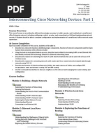 ICND1 - Interconnecting Cisco Networking Devices: Part 1