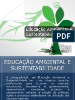 Pós-graduação em Educação Ambiental e Sustentabilidade - Grupo Educa+ EAD 