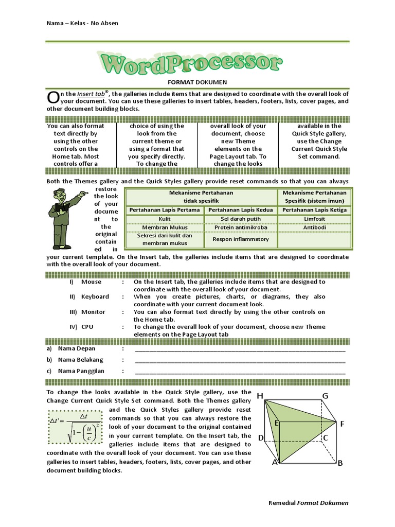 Latihan Microsoft Word Pdf Pdf Microsoft Word Page Layout