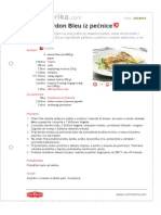 Pileci Cordon Bleu Iz Pecnice PDF