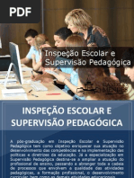 Pós-graduação em Inspeção Escolar e Supervisão Pedagógica - Grupo Educa+ EAD 