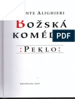 Dante Alighieri - Božská Komédia, Peklo, Slovenský Preklad Viliam Turčány PDF