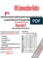 14th Convocation Notice PDF