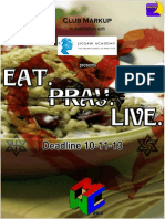 Eat. (Pray) .Live - Round 1 - Event PDF