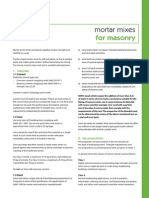 Mortar Mixes For Masonry PDF