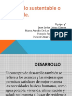 Desarrollo Sustentable o Sostenible (Reparado) (Reparado)