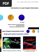 Introduction To Laser Doppler Velocimetry