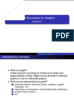 Data Structures for Graphs: Computing Transitive Closure