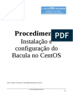 Instalação e configuração do Bacula no CentOS