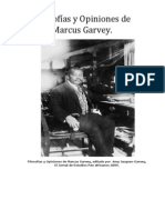 Filosofia y Opiniones Profeta Marcus Mosiah Garvey