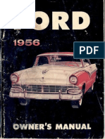 1956 Ford Owner's Manual