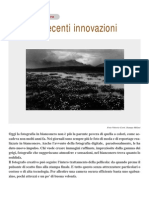 (Ebook - Fotografia - ITA - PDF) Bianco e Nero, Le Recenti Innovazioni PDF