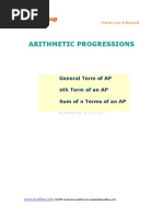 10 Math Arithmetic Progression