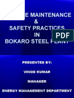 Gas Line Maintenance & Safety Practices in Bokaro Steel Plant