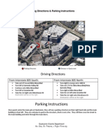 Driving Parking Instructions - Qualcomm PDF