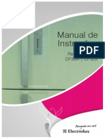 Manual de Instruções: Refrigeradores DF36A - DF36X