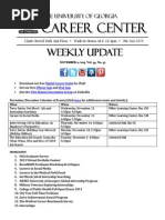 Career Center Weekly Update 