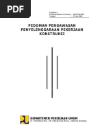 Download Pedoman Pengawasan Penyelenggaraan Pekerjaan Konstruksi DPUpdf by anakitem SN183374961 doc pdf