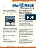 A Game of Thrones: Base Game: Definition of "Opponent" On House Cards