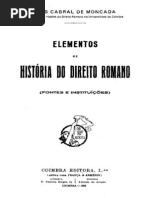 Dto Romano (Prof. Luís Cabral de Moncada)