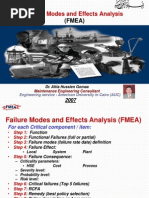 Failure Modes and Effects Analysis: (FMEA)