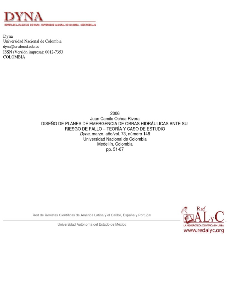 Rotura de Presas Represa Descarga (hidrología)