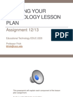 2220 Lesson Plan Tutorial