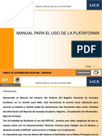 Manual Plataforma