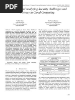 Surveying and Analyzing Security Challenges