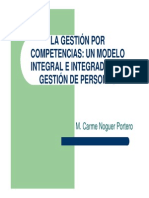 Gestion Por Competencias M. Carmen Noguer