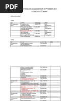 Laporan Keuangan Cv. Makmur Mandiri