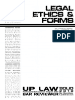 Legal Ethics & Forms 2010 PDF