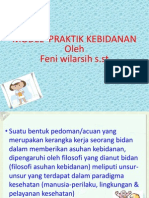 MODEL PRAKTIK KEBIDANAN